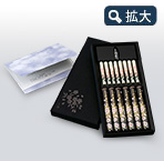 線香と絵ローソクセット(桜)